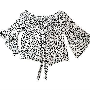 Express animal print blouse. Size S.